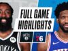 NETS at 76ERS | FULL GAME HIGHLIGHTS | February 6, 2021