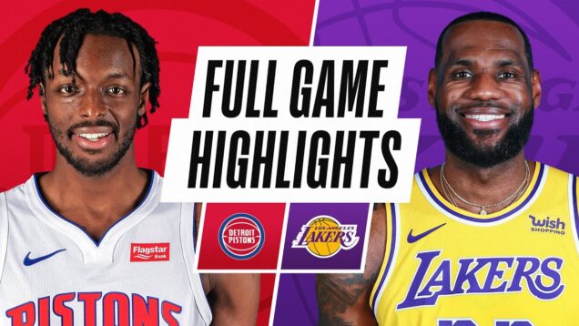 PISTONS at LAKERS | FULL GAME HIGHLIGHTS | February 6, 2021