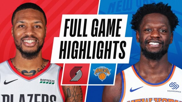 TRAIL BLAZERS at KNICKS | FULL GAME HIGHLIGHTS | February 6, 2021